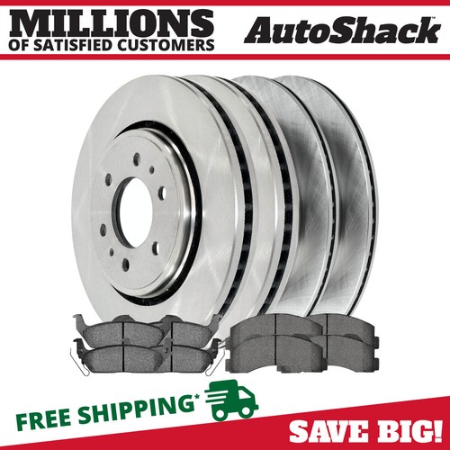 Front & Rear Brake Rotors & Pads for 20102011 Ford F150 3.5L 4.6L 5