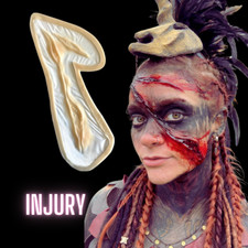 The Long Open Slice | SFX Make Up | Silicone Prosthetic | Moulage