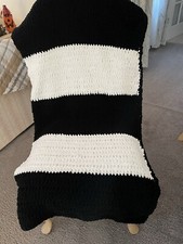 handmade crochet afghan / throw blanket new