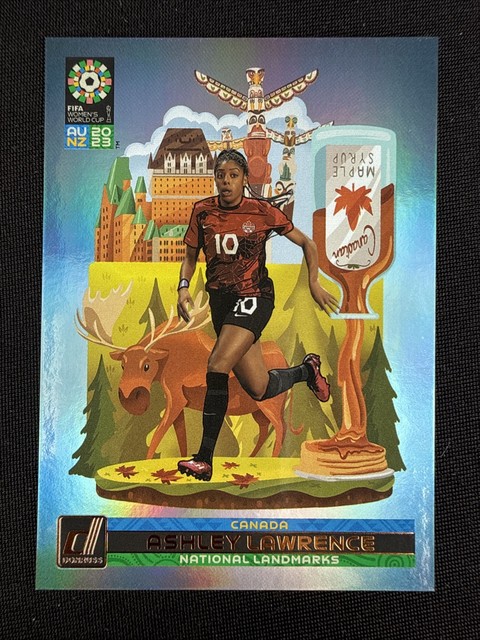 Ashley Lawrence 2023 Panini Donruss FIFA Women's World Cup National Landmarks C