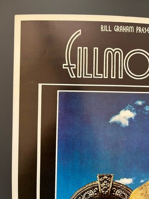 1969 BG-178 The Who And Santana Fillmore West Concert Poster David