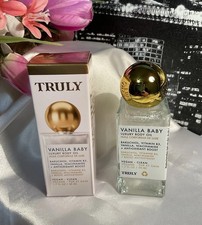 TRULY Vanilla Baby Luxury Body Oil 1.7oz/50mL - Large Travel Size New In Box