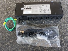 Dell PDU AP6015 100-120VAC 7x C13 sockets outlets W/ power  ground cable 0413