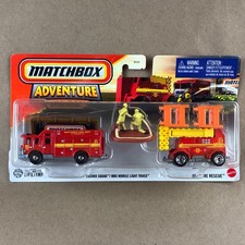 Matchbox 2022 Adventure Pack Fire Truck Hazard Squad Mbx Mobile Light Truck 164 Matchbox 2022 Adventure Pack Fire Truck Hazard Squad Mbx Mobile Light Truck 164