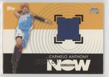 2007-08 Topps Generation Now Relic Carmelo Anthony #GNR-CA HOF 19bs