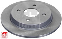 2X Bremsscheibe Febi Bilstein 05652 2 Bremsscheiben Hinterachse Hinten FüR Ford