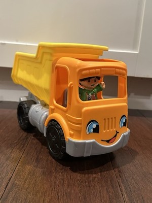 Fisher-Price Little People Dump Truck Construction Worker 2019 Working