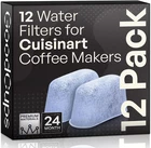 12 Pack Water Filters for Cuisinart Coffee Makers by  - Replacement Charcoal Wat