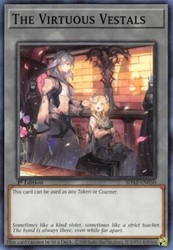 The Virtuous Vestals SDAZ-EN050 Common 1st Edition Yu-Gi-Oh! Token