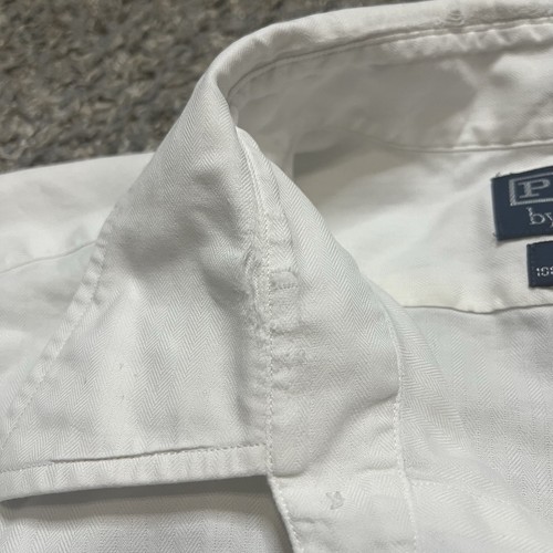 Vintage Polo Ralph Lauren Shirt Mens 16.5 32/33 White Long Sleeve Button Andrew - Picture 7 of 10