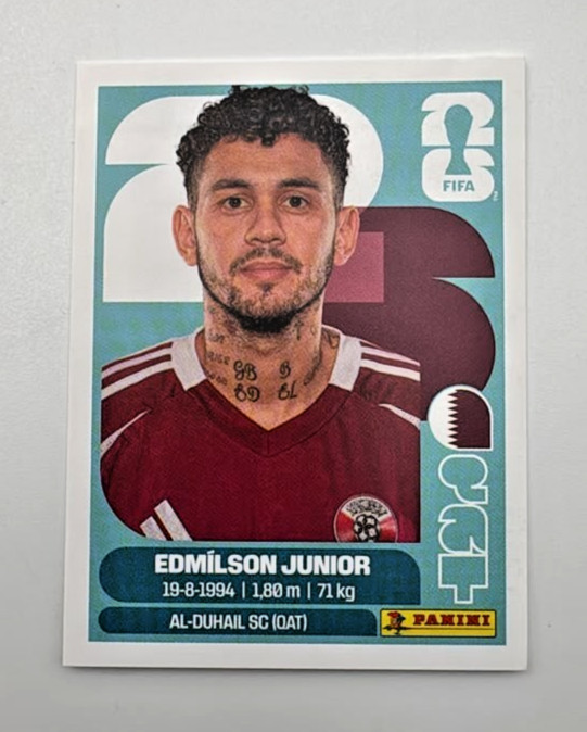 2026 100% Authentic Panini FIFA World Cup Qatar Stickers Pick Team Logo Player