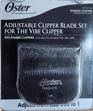 Oster Professional Vibe Adj.  Clipper Blade #76913-916 Size 000-1 (NEW)