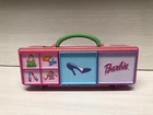 Barbie "Tara" Accessory Case - 3 Drawer Organizer 1999 9 x 3 in Vintage Toy Pink