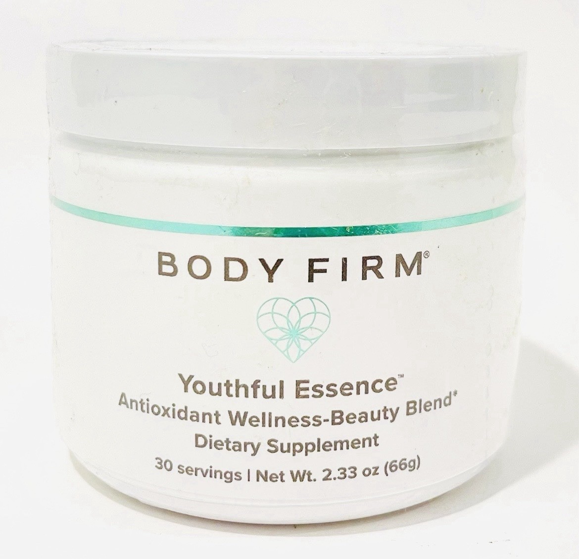 Sealed! Body Firm YOUTHFUL ESSENCE Antioxidant Wellness-Beauty Blend, 2.33 Oz