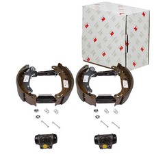 NK BREMSBACKEN SATZ HINTERACHSE PASSEND FÜR DACIA LOGAN RENAULT CLIO THALIA