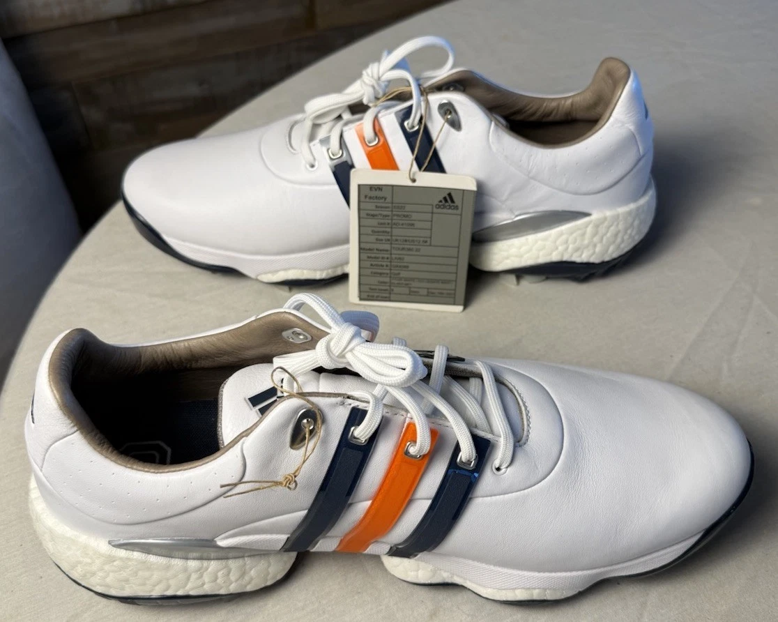 adidas Tour 360 22 Golf White Collegiate Navy for Sale