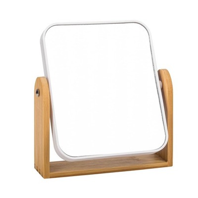 Desk Mirror,Mirror for Desk,1X/3X Magnifying Double-Sided 360°Flippable Vanity M