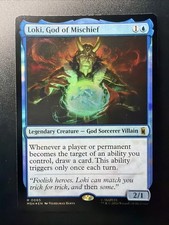 Loki, God of Mischief Marvel Super Heroes Foil for sale online | eBay