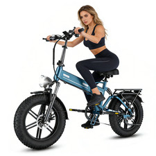 Adult Electric Ebike 1000W Foldable 48V 15AH Electric Bicycle 31MPH Commuting