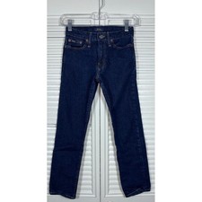 Polo Ralph Lauren Kids Hampton Straight Leg Dark Wash Jeans Size 10
