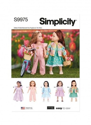 Simplicity Papier Schnittmuster 9975