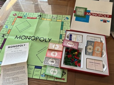 Monopoly Games Factory Franz Schmidt 1972 DM Edition - Complete