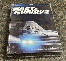 Fast Furious 10-Movie Collection DVD,10-Discs Box Set Sealed