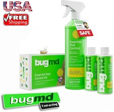 BugMD Pest Control Essential Oil Concentrate for Home Bed Bug Spray 3.7Oz 1-2PCK