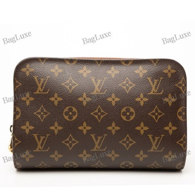 Louis Vuitton LV Monogram Orsay Pre-Loved Brown Bag