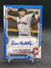 SHANE MCCARTHY ⚾️ 2021 Bowman Paper Blue Auto #PAPR-SM | 119 /151 |
