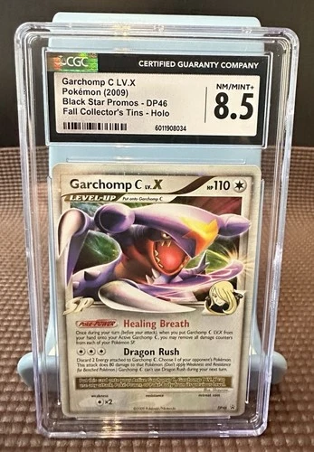 2009 Pokemon Garchomp C LV.X DP46 Diamond & Pearl Holo CGC PSA 8.5 NM Mint+