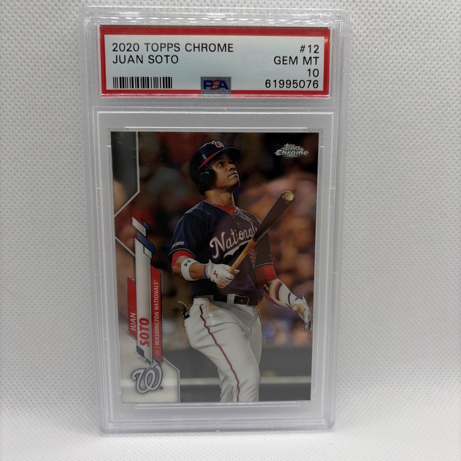 2020 Topps Chrome - Juan Soto #12 PSA 10