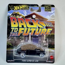 Hot Wheels Premium Back to the Future Ford Super De Luxe Pop Culture Movie 2024