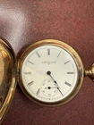 Elgin Gold-Filled Mechanical Manual Chain Pocket Watch 7 Jewels Vintage