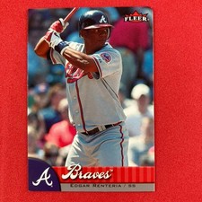 Edgar Renteria 2007 Fleer Mini Parallel #305 MLB Atlanta Braves