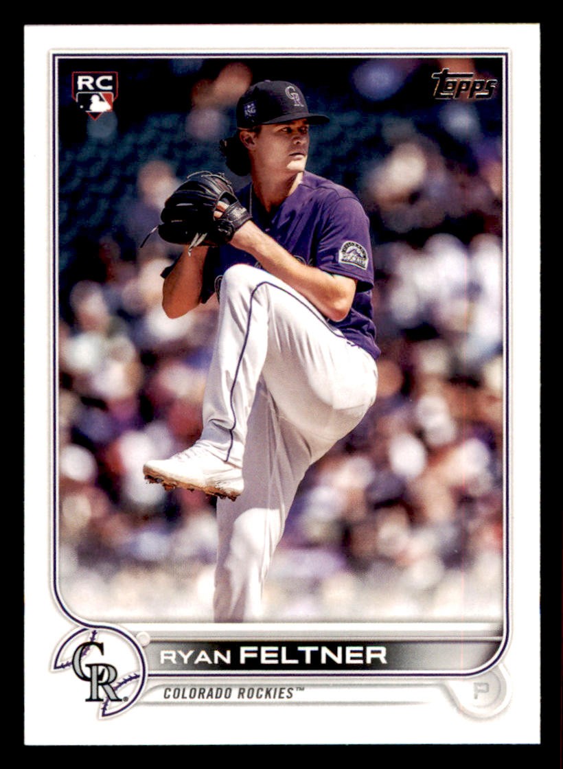 2022 Topps #373b Ryan Feltner Colorado Rockies