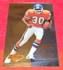 1995 PINNACLE SELECT CERTIFIED ROOKIES CARD OF TERRELL DAVIS ROOKIE CARD #125. rookie card picture