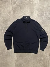 CP Company Half Zip Sweatshirt Size L Mens 