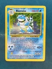 Pokemon Blastoise Base Set Holo Foil Rare Card 2/102 1999 Vintage WOTC