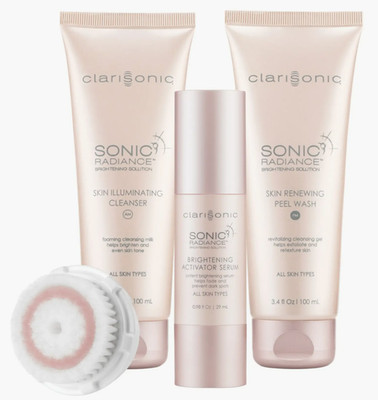 Clarisonic Sonic Radiance Trio Cleanser Brightening Transformation Kit SEALED