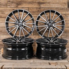 19 Zoll Felgen V2 für Audi A4 S4 A5 S5 B8 B9 8E 8H S Line ABE Schwarz Poliert