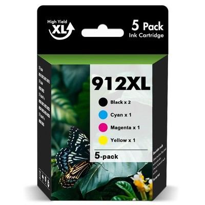 Patronen 912 XL für HP OfficeJet Pro 8012 8014 8015 8017 8020 8022 8023 New Chip