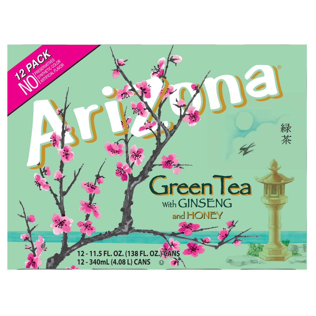 With Ginseng & Honey, 11.5 Fl Oz Cans (12-pack)...