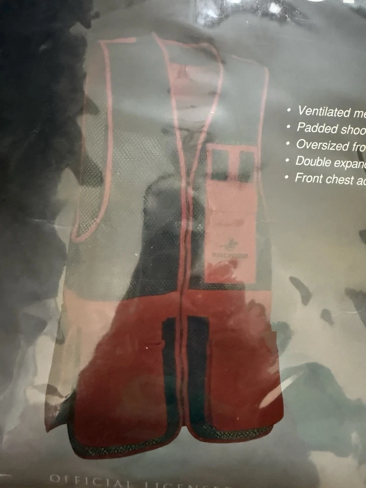 Vintage Winchester Trap Vest Size Large New In Package - Image 3 of 4