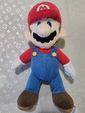 Super Mario Plush 15" Nintendo Storage Pouch Pocket 2018 Pre-owed