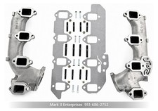 NEW 1958-1968 Lincoln Mercury Ford Edsel Exhaust Manifolds & 30-Piece Mount Kit