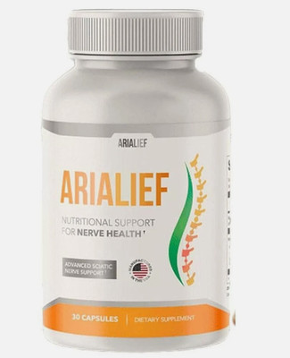 3X Arialief Capsules for Sciatica Pain Relief UK~ Arialief Dietary Supplement