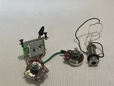 1990's Ibanez S470 S Series Guitar Electronics Wiring, Volume Tone Pot Jack