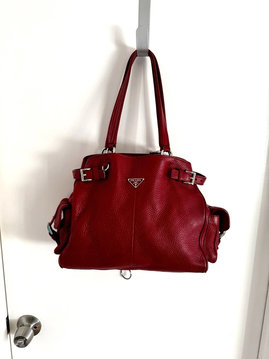 PRADA Totes Red Bags & Handbags for Women for sale | eBay