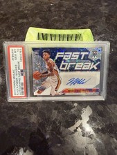 Nickeil Alexander-Walker 2019-20 Mosaic Rookie Fast Break Prizm RC Auto Psa 10